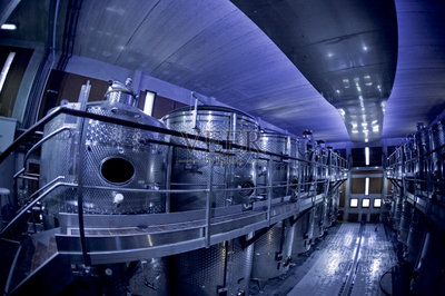 葡萄酒廠(chǎng),現(xiàn)代,倉(cāng)庫(kù),農(nóng)業(yè),工廠(chǎng)